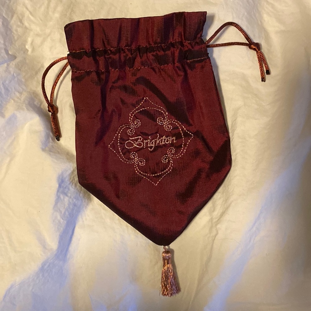 Brighton jewelry dust bag